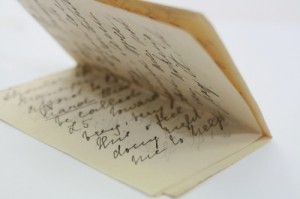 handwritten note card handwritten note card