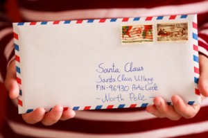 Hand addressing envelope Hand addressing envelope