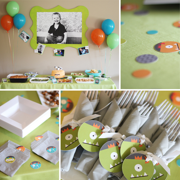 Kid's Monster Birthday Party Kid's Monster Birthday Party