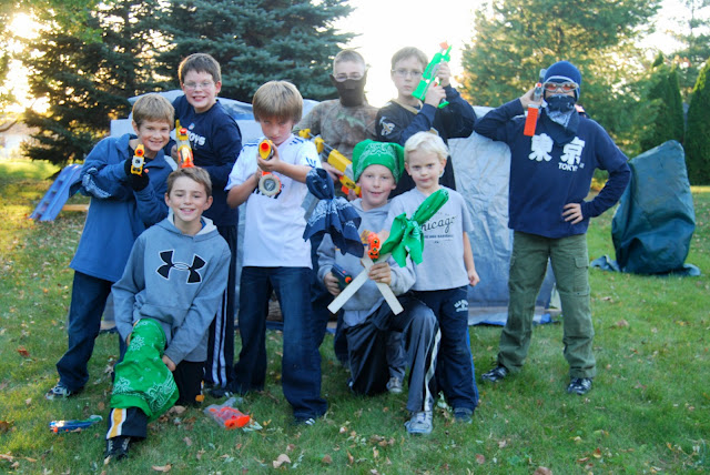 Nerf battle birthday party Nerf battle birthday party