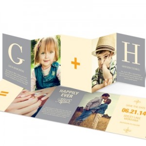 Contemporary Save the Date Cards -- Sweet Math Contemporary Save the Date Cards -- Sweet Math