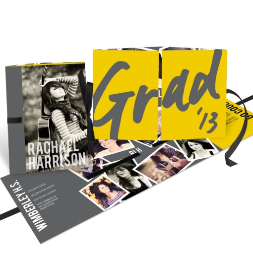 Graduation Announcements -- Make Your Mark Ribbon Booklet Graduation Announcements -- Make Your Mark Ribbon Booklet