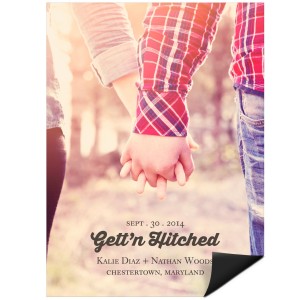 Save the Date Magnets -- Gett'n Hitched Photo Save the Date Magnets -- Gett'n Hitched Photo