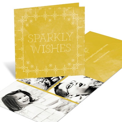 Sparkly Wishes Christmas Cards Sparkly Wishes Christmas Cards