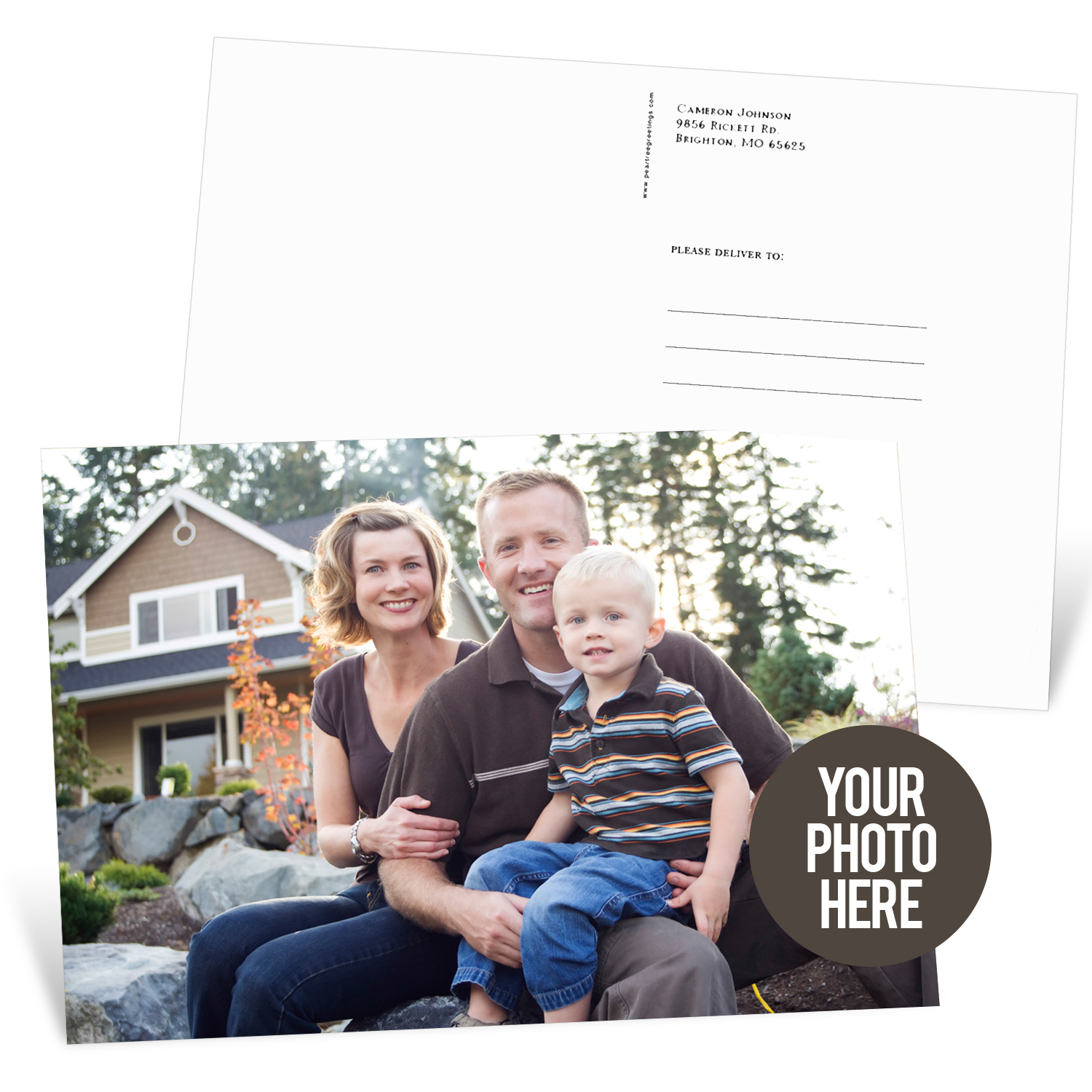 Create moving announcements with our DIY cards! #DIY #moving #peartreegreetings Create moving announcements with our DIY cards! #DIY #moving #peartreegreetings