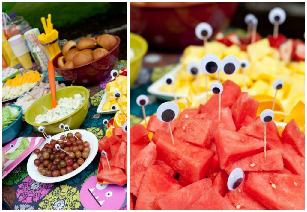 Girls Birthday Party Ideas Monster Theme Pear Tree Blog