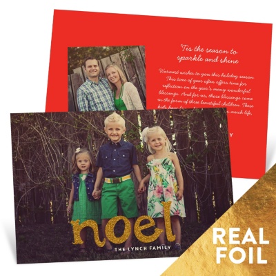 These new foil Christmas cards from @peartreegreet will add the perfect shine to this year's cards! #holidayphotocards #foil #Christmascards Foil Christmas cards