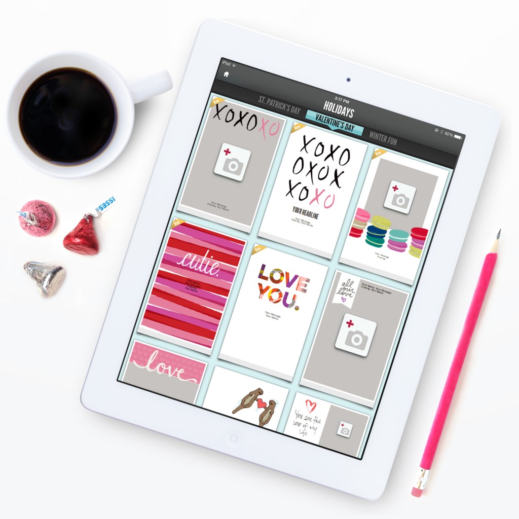 Send a valentine via the Red Stamp App. It's quick, fun and free! Red Stamp App