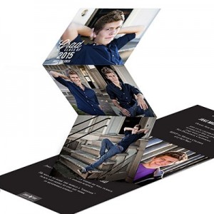 folding graduation invitations