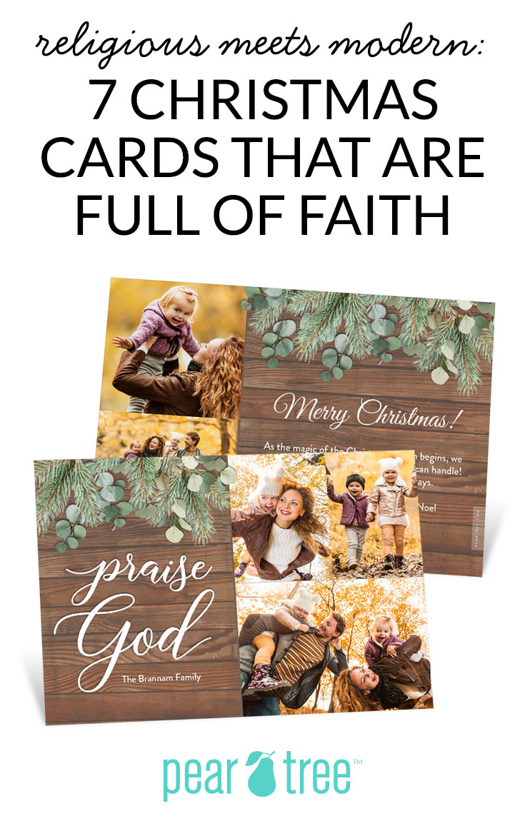 Religious Meets Modern: 7 Christmas Cards That Are Full of Faith | Pear